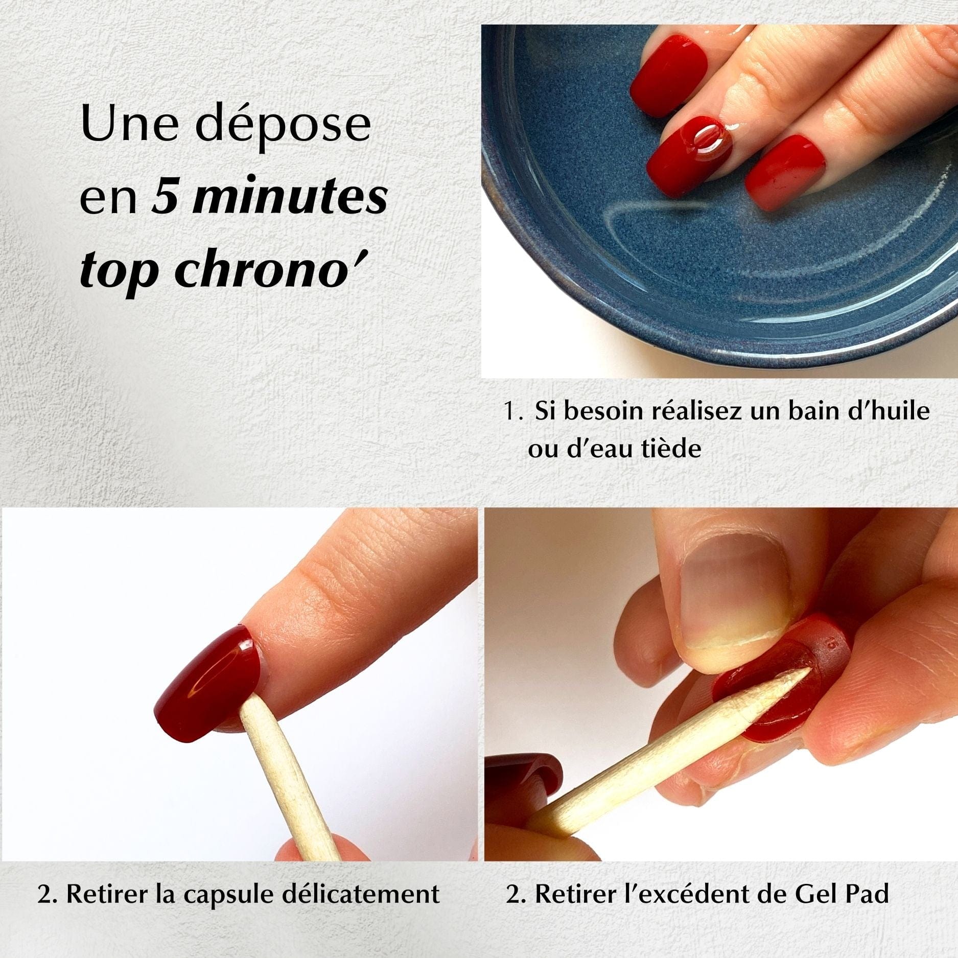 Faux Ongles Blanc Pur